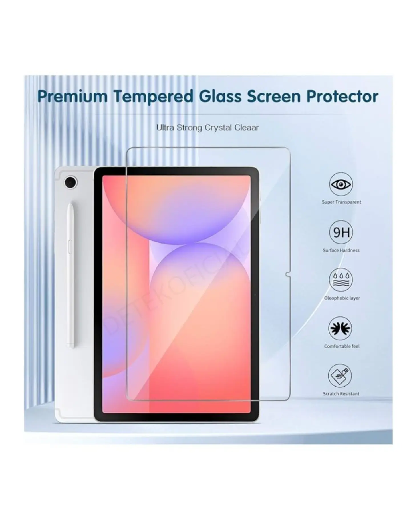Lámina De Vidrio Para Samsung Galaxy Tab S10 Lite X400 X406 3