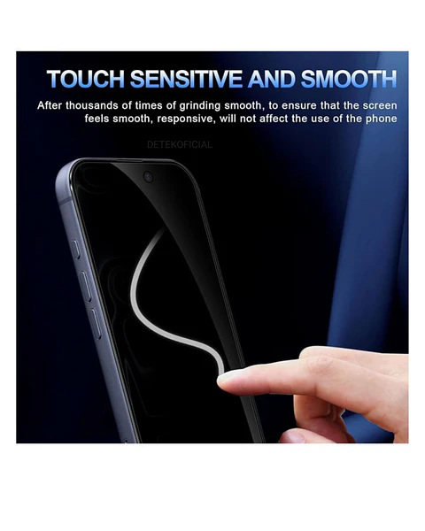 Lamina Mica De Vidrio Antiespía Para iPhone 17 Pro