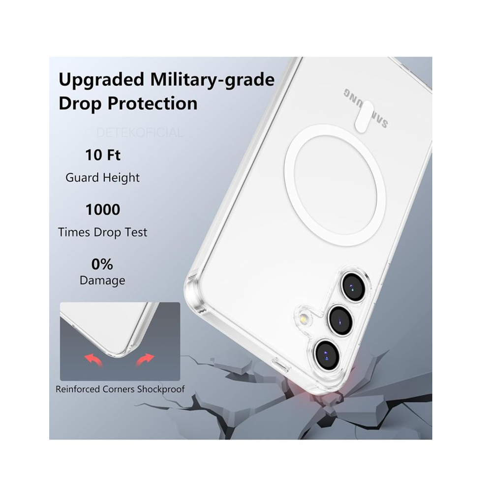 Carcasa Magnética Magsafe Para Samsung S25 Plus 5g 