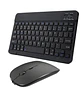 Kit de teclado y Mouse de 11 pulgadas en español inalámbrico Recargable Bluetooth  - Miniatura 2