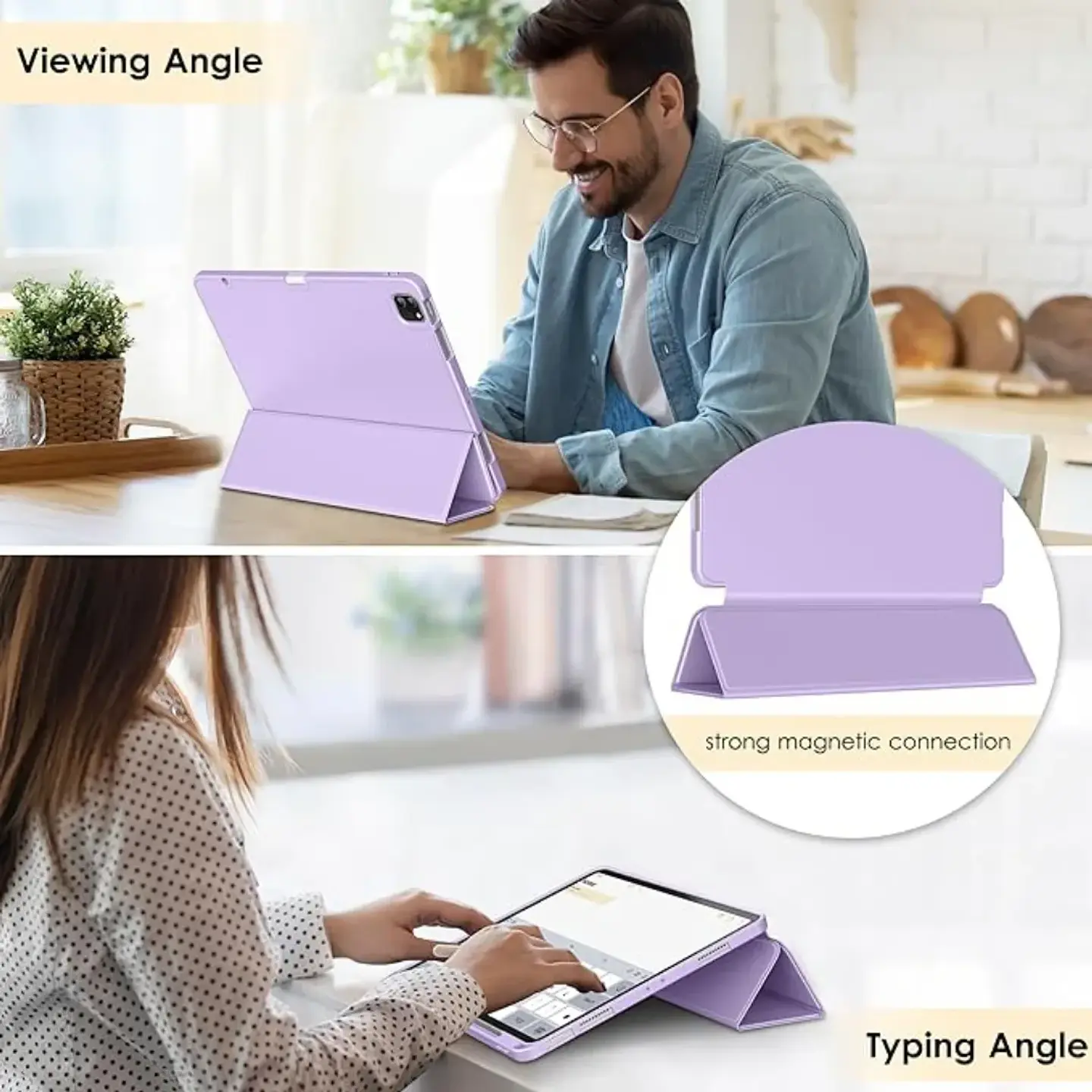 Funda Smart Cover Con Ranura Para iPad Pro 12.9  16