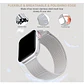 Correa Magnética Para Apple Watch 42mm 44mm 45mm 49mm Serie 10 46mm Serie 11 46mm  - Miniatura 15