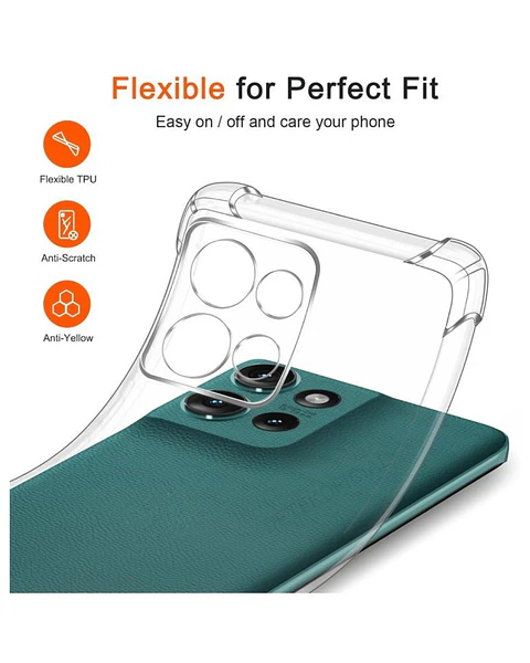 Carcasa Transparente Para Motorola Edge 50 5g