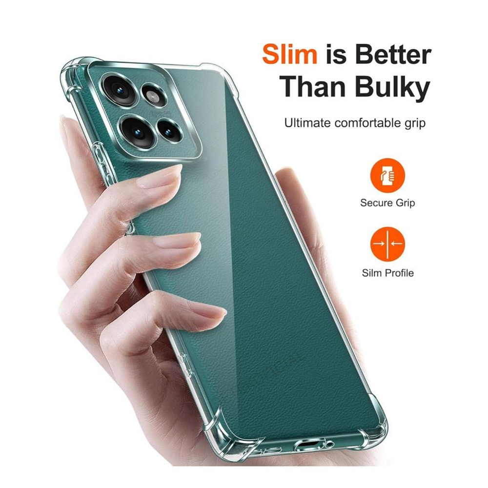 Carcasa Transparente Para Motorola Edge 50 5g