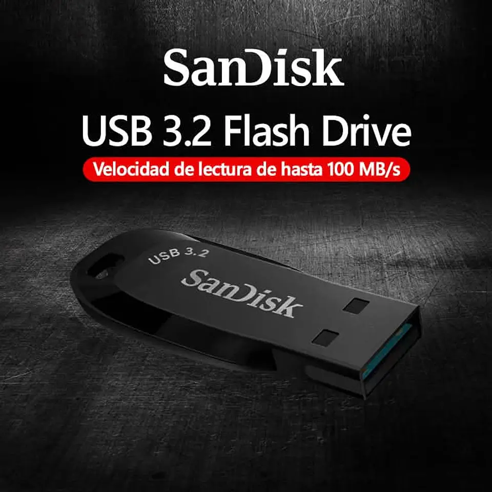 Pendrive SanDisk de 128GB USB 3.0  4