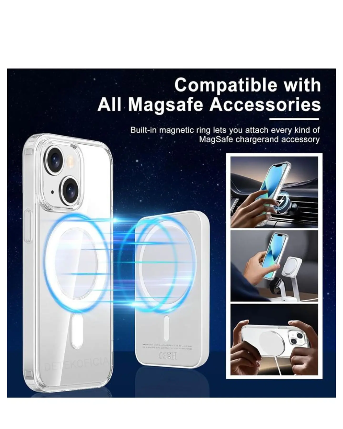 Carcasa Magnética Magsafe Para iPhone 13 Mini 6