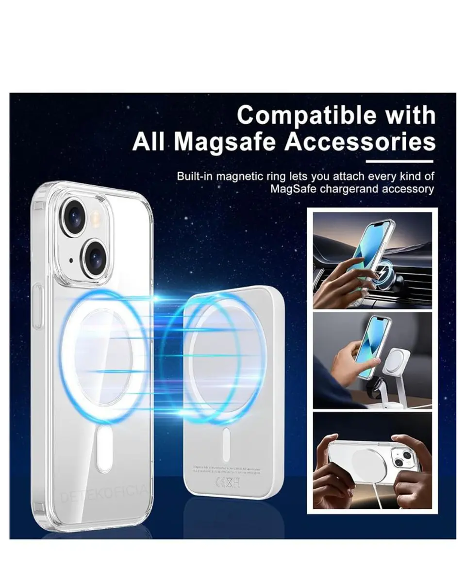 Carcasa Magnética Magsafe Para iPhone 13 Mini 6