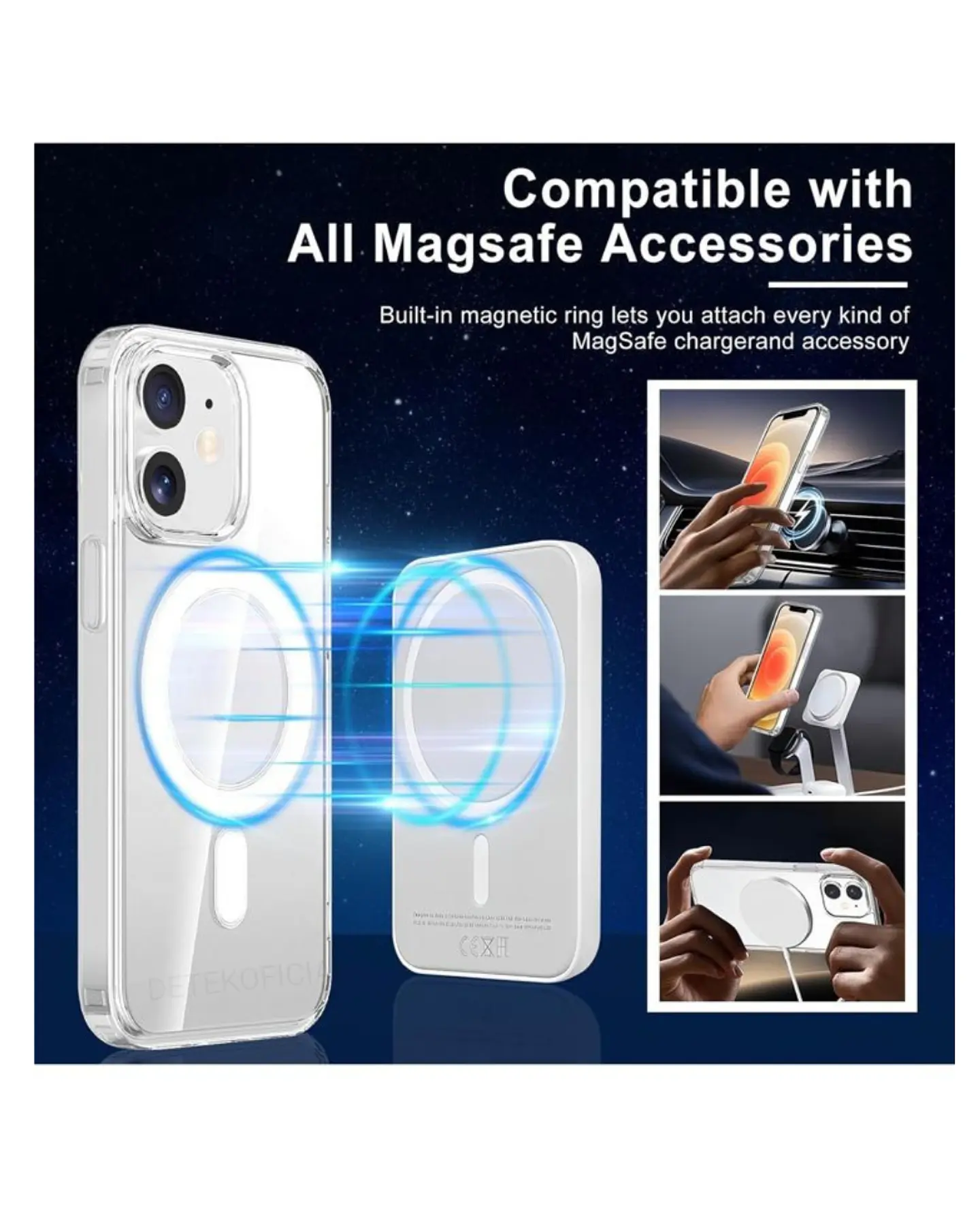  Carcasa Magnética Magsafe Para iPhone 12 Mini 6