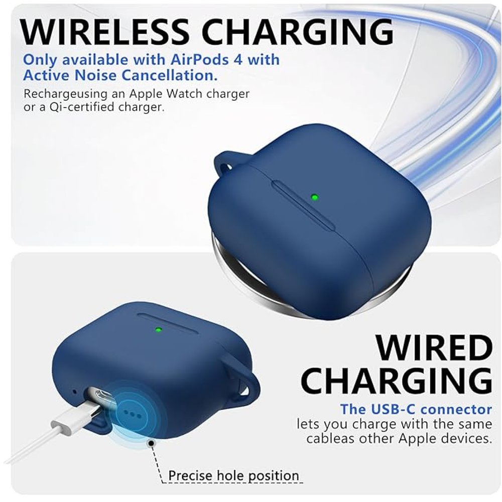 Funda Silicona para Airpods 4 