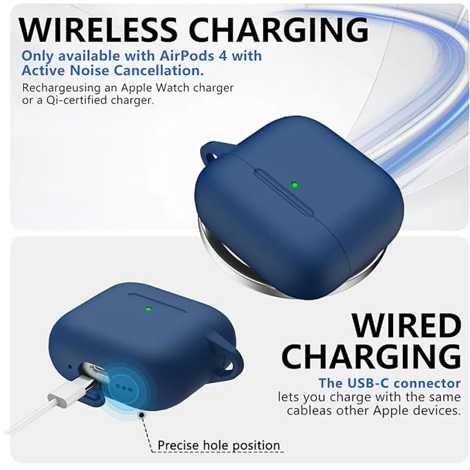 Funda Silicona para Airpods 4  33