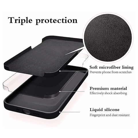 Carcasas Silicona Unicolor para Xiaomi Redmi 15C 4G