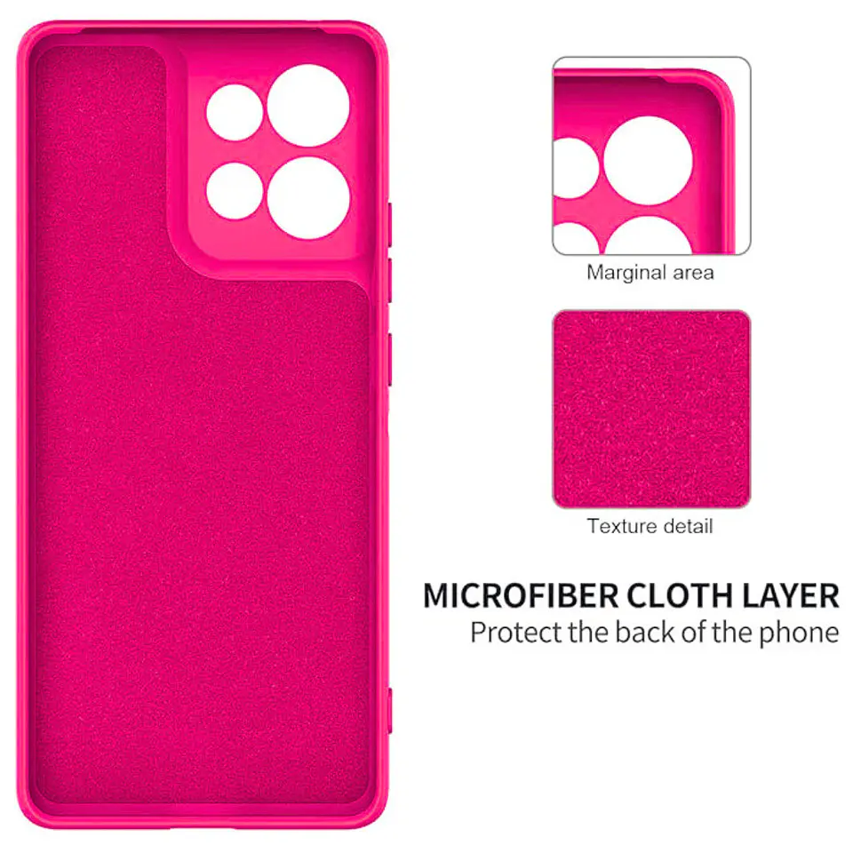 Carcasa Silicona Color para Motorola G56 5g  4