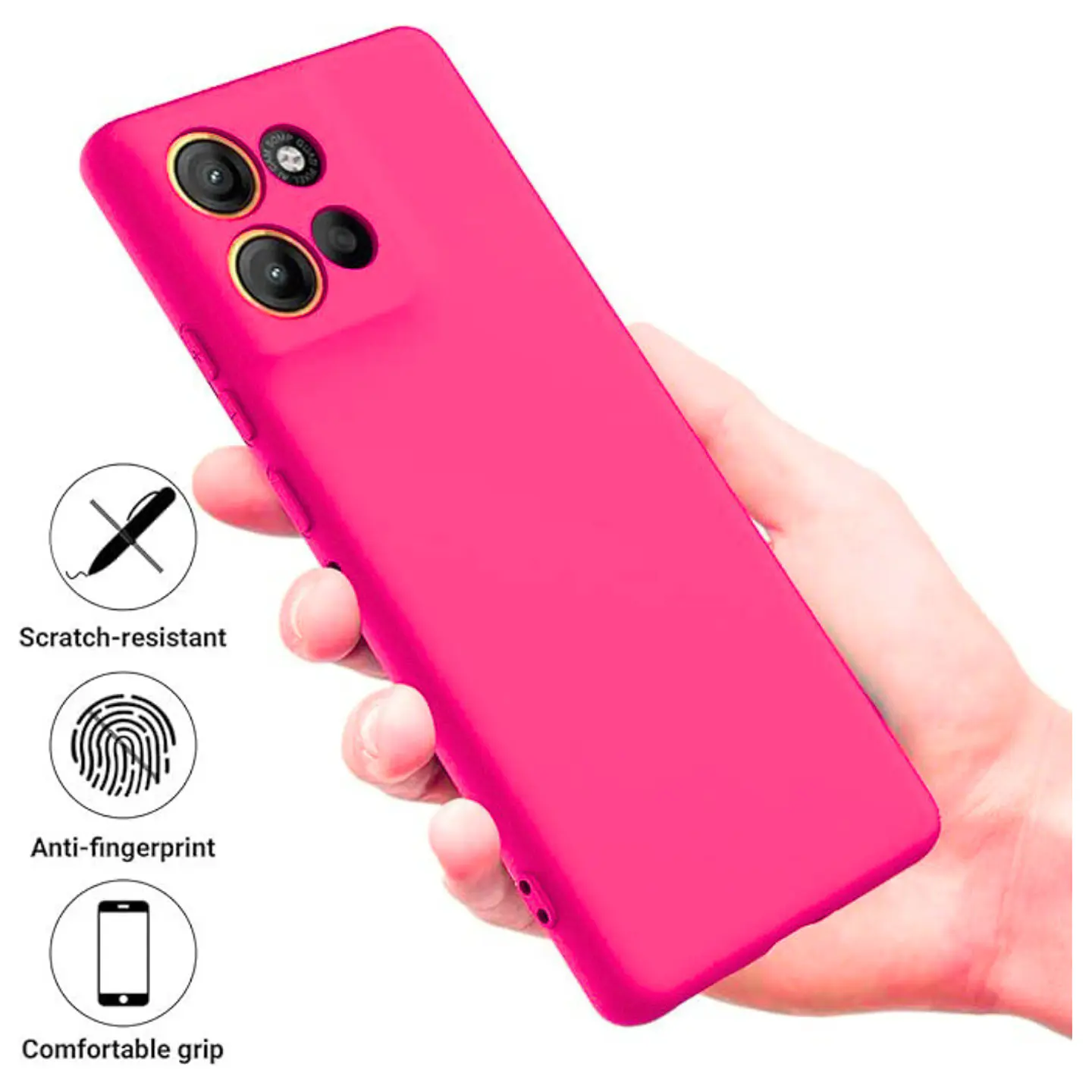 Carcasa Silicona Color para Motorola G56 5g  5