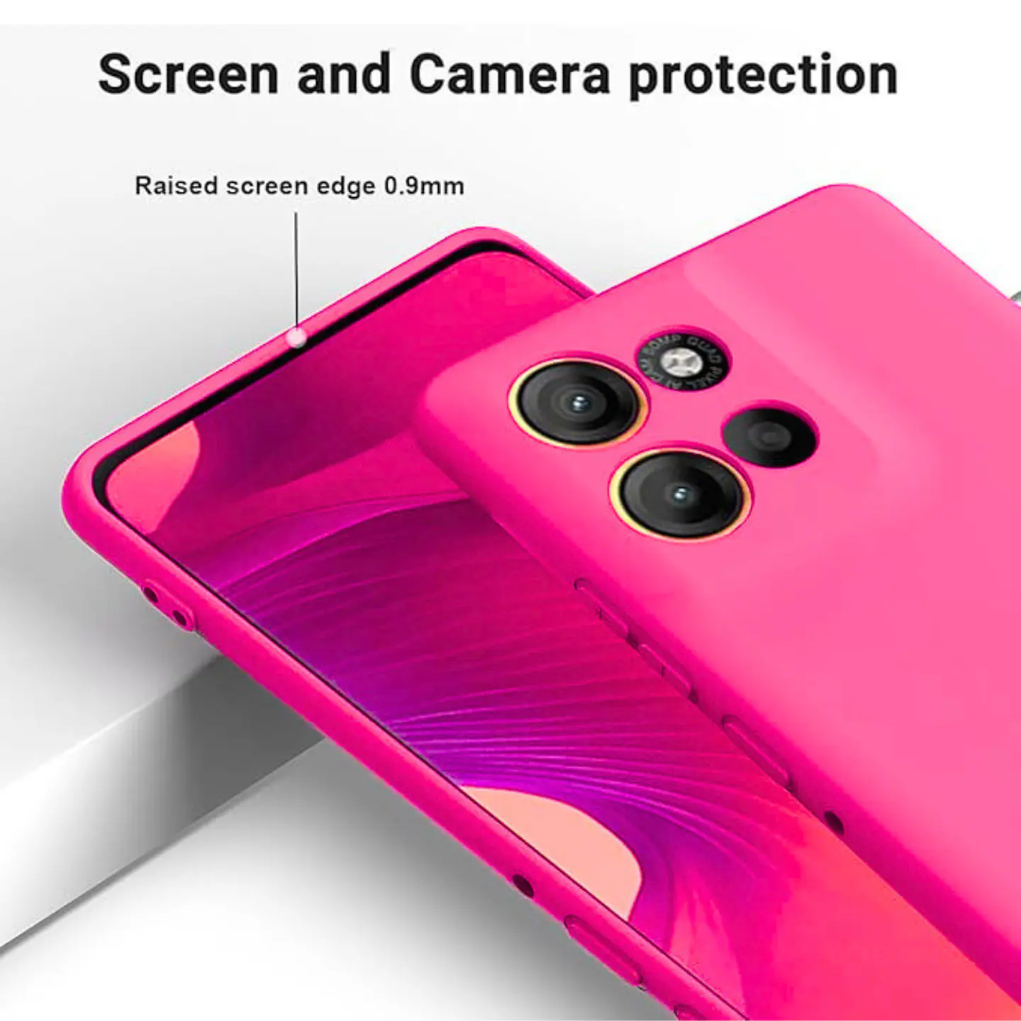 Carcasa Silicona Color para Motorola G56 5g  6