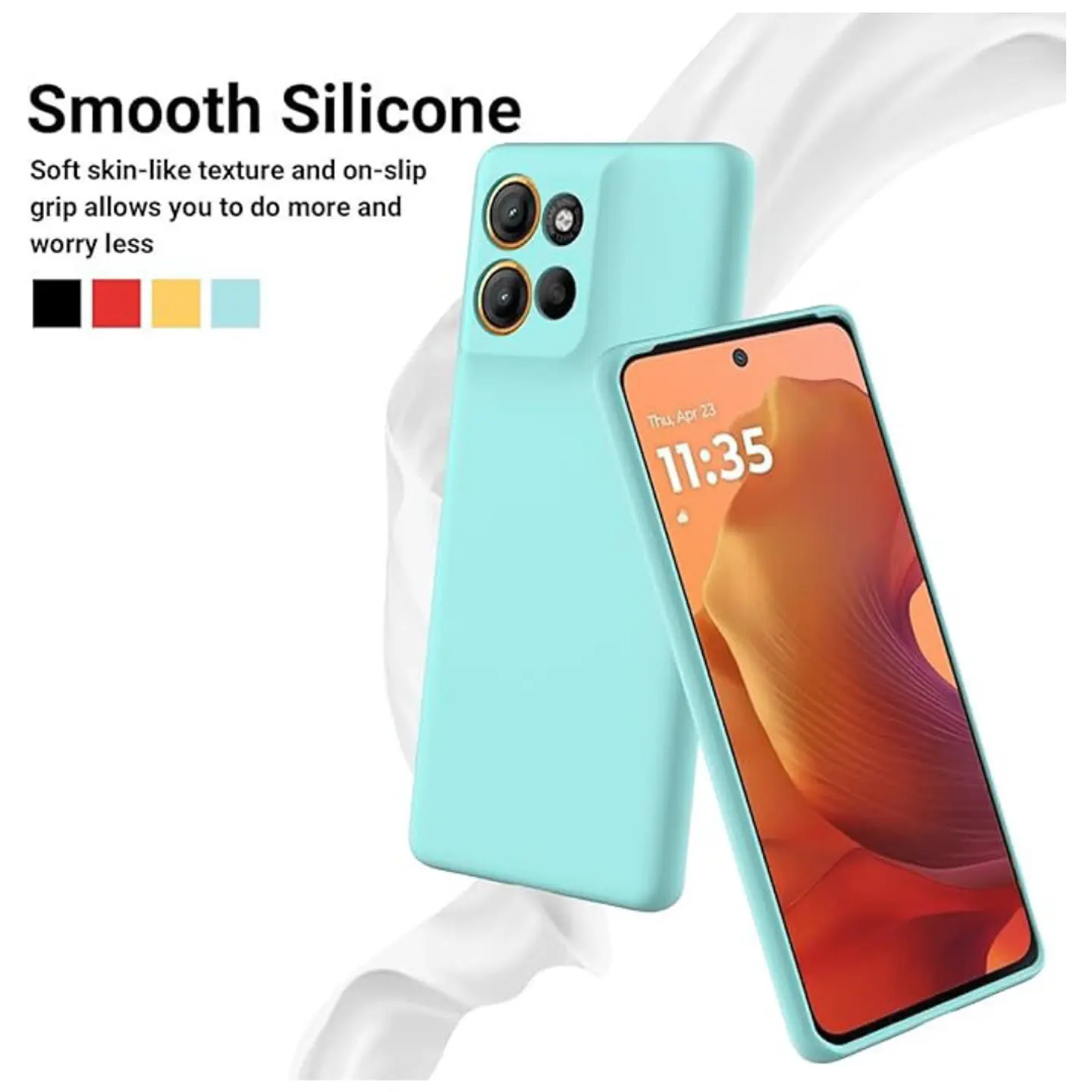 Carcasa Silicona Color para Motorola G56 5g  13