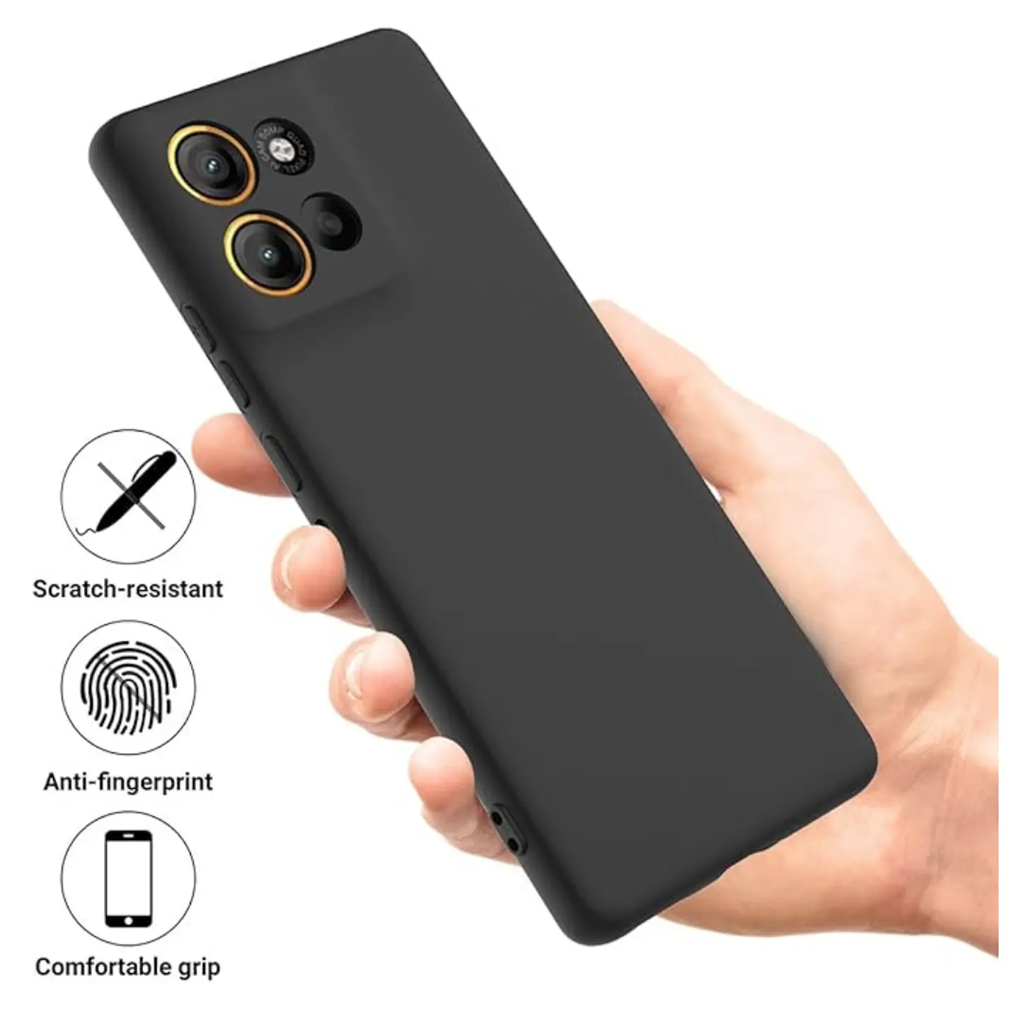 Carcasa Silicona Color para Motorola G56 5g  19