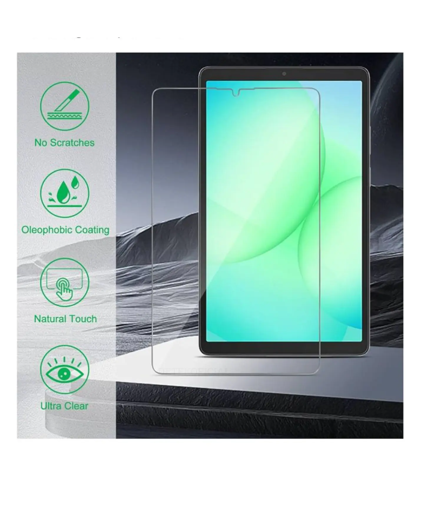  Lámina Mica de Vidrio Para Samsung Galaxy Tab A11 8.7