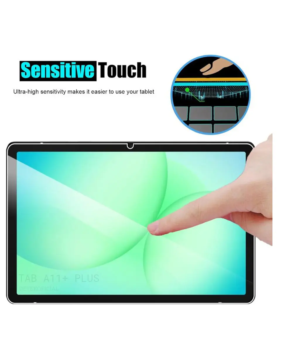  Lámina Mica de Vidrio Para Samsung Galaxy Tab A11+ Plus X230 5