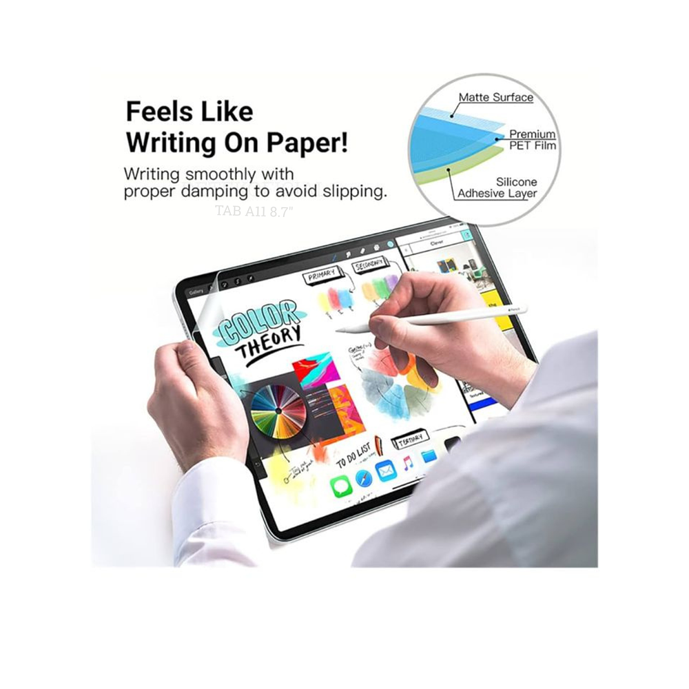 Lamina Paper-Like Para Samsung Galaxy Tab A11 8.7" X130