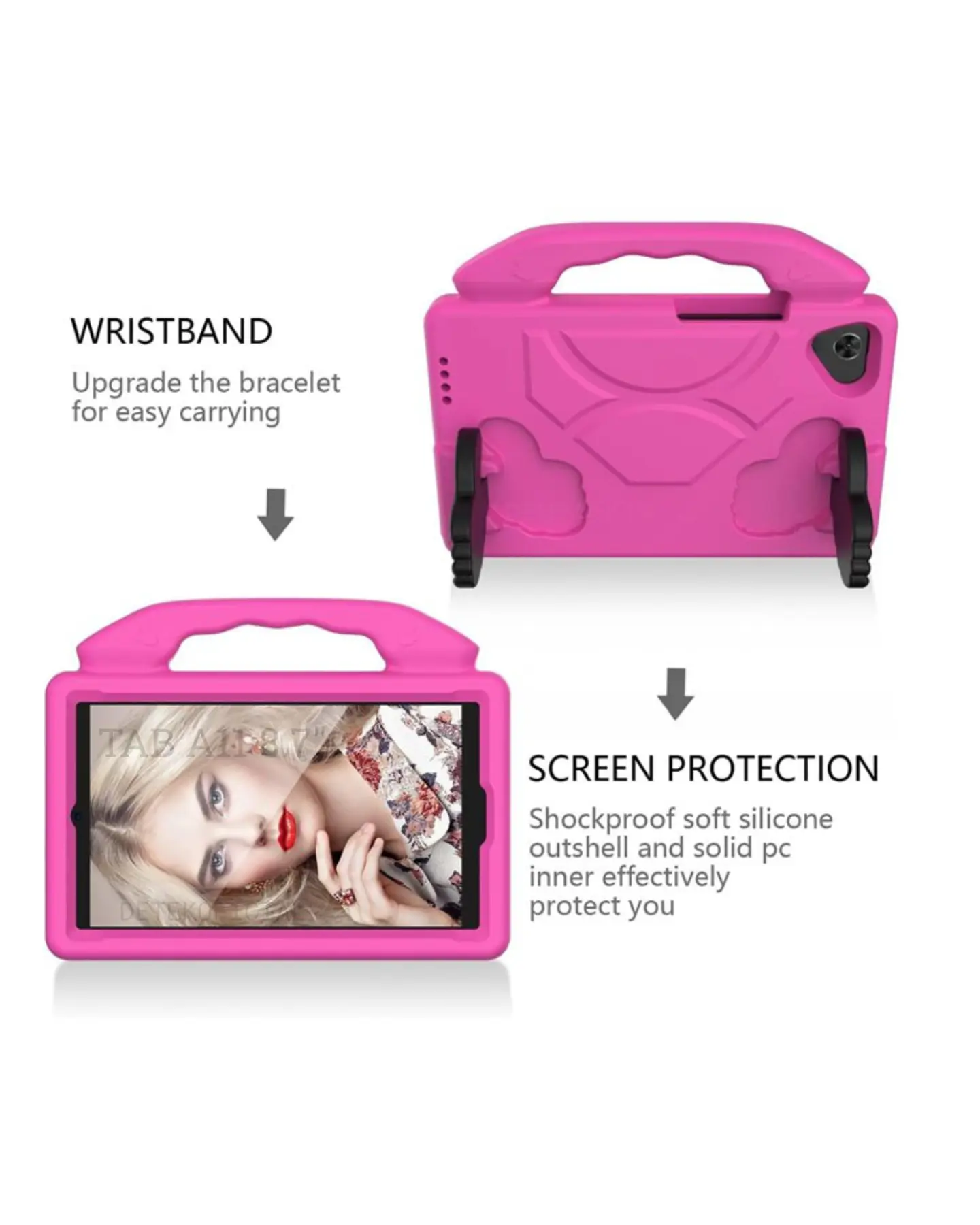 Carcasa Infantil Anti Golpe Goma Eva Para Samsung Galaxy A11 8.7