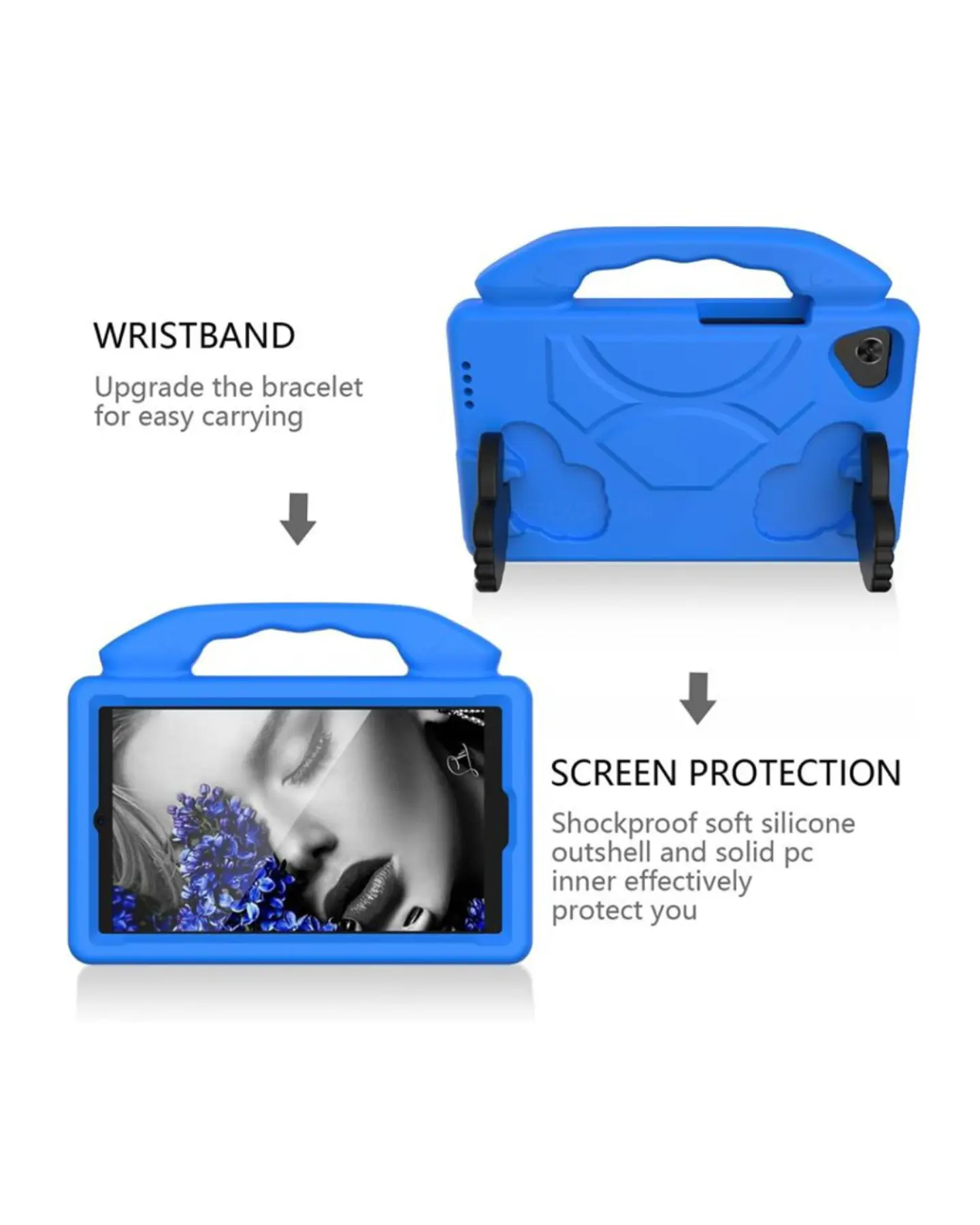 Carcasa Infantil Anti Golpe Goma Eva Para Samsung Galaxy A11 8.7