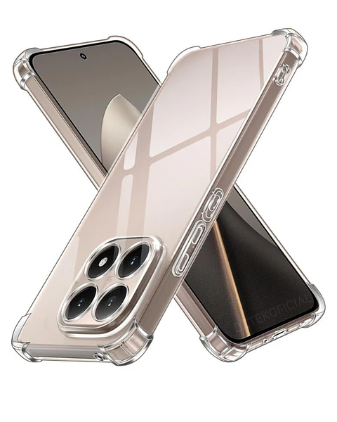 Carcasa Transparente Reforzado Para Xiaomi 15T 5G 