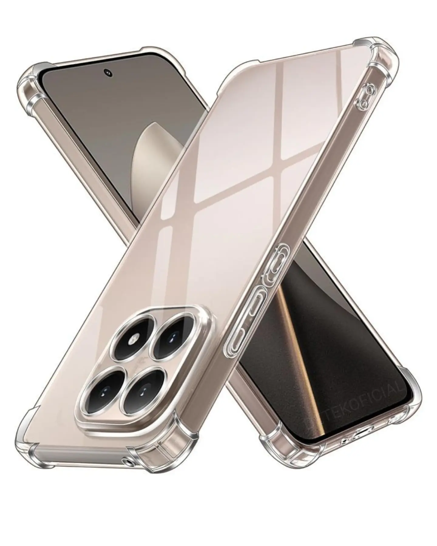 Carcasa Transparente Reforzado Para Xiaomi 15T 5G  1