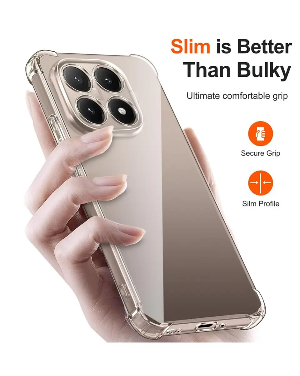 Carcasa Transparente Reforzado Para Xiaomi 15T 5G  6