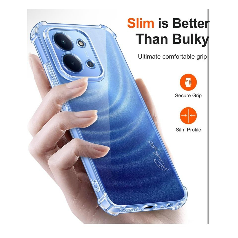 Carcasa Transparente Reforzado Para Xiaomi Redmi 15C 