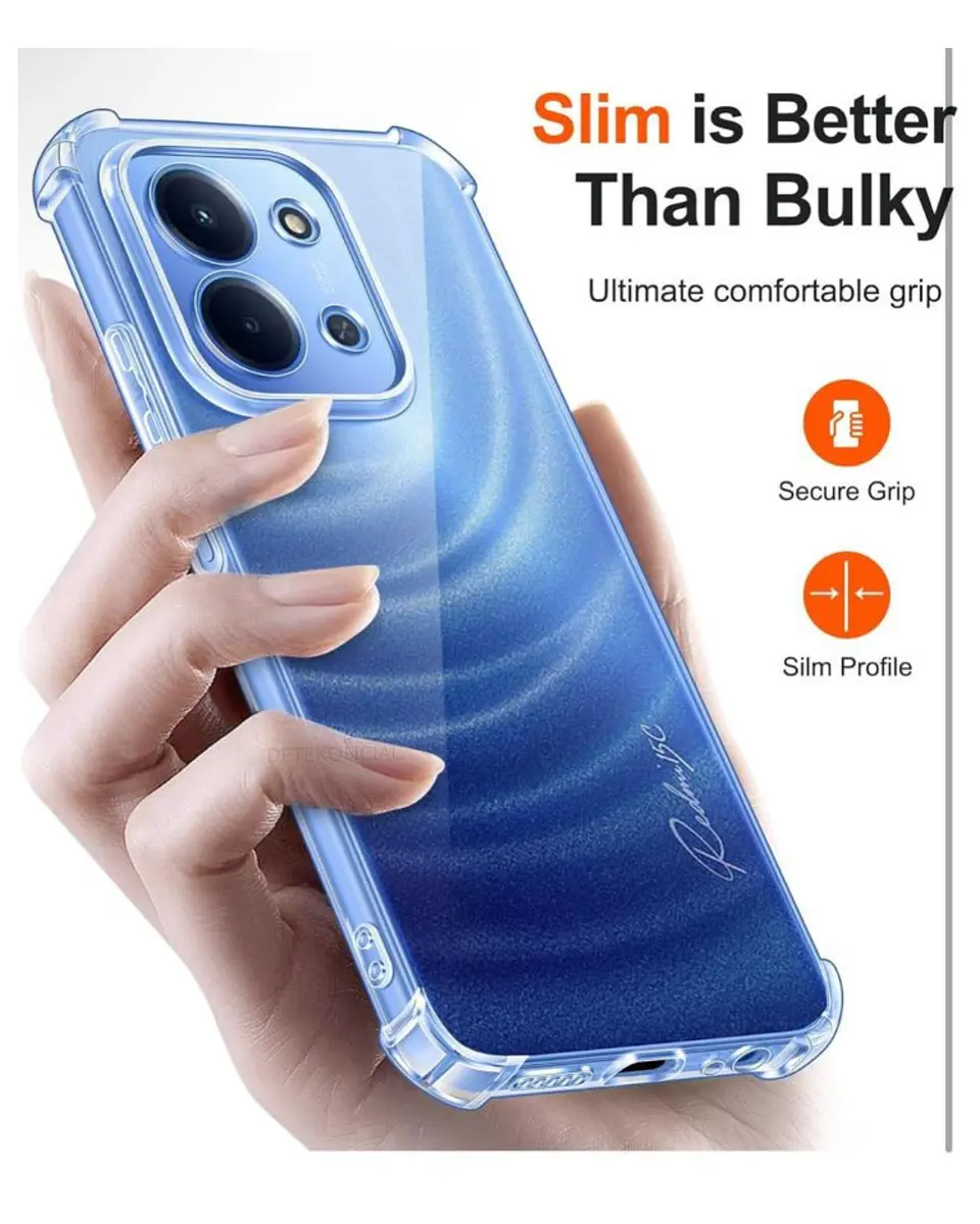 Carcasa Transparente Reforzado Para Xiaomi Redmi 15C 4G  6