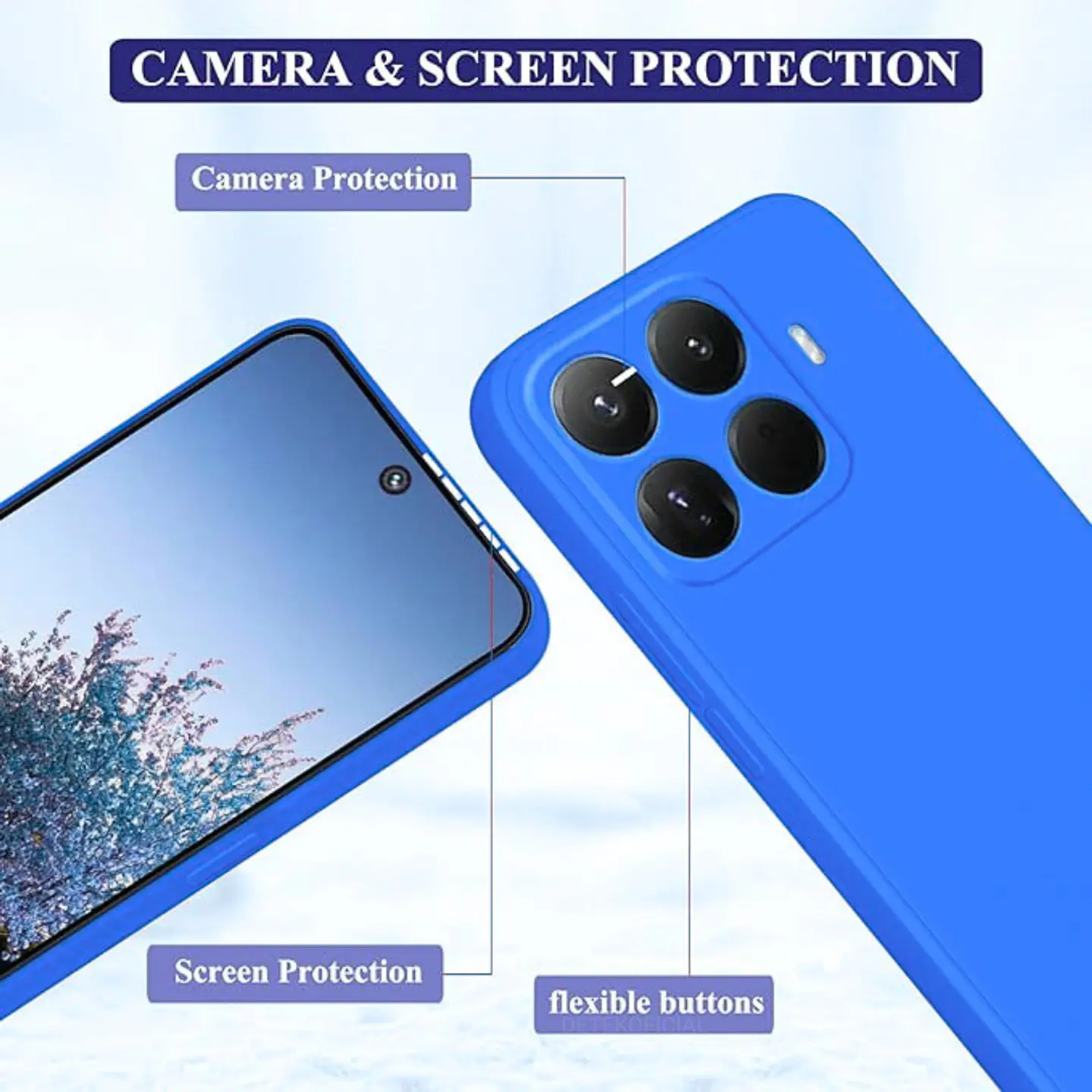 Carcasa Silicona Color Para Xiaomi 15T Pro 5g 30