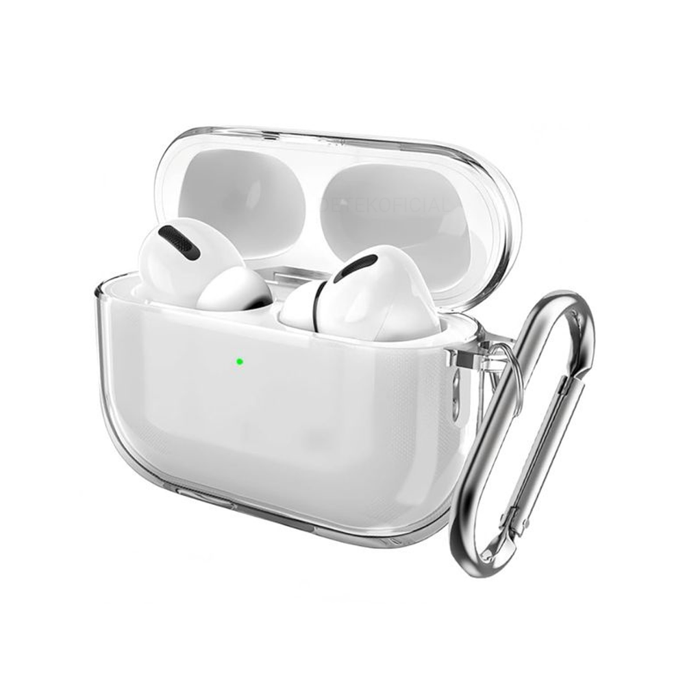 Funda Transparente Silicona Para Airpods Pro 3 2025