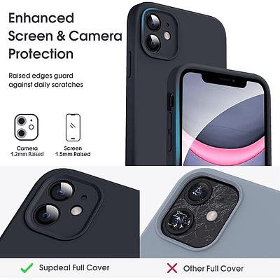 Carcasa Silicona color Para iPhone 11 