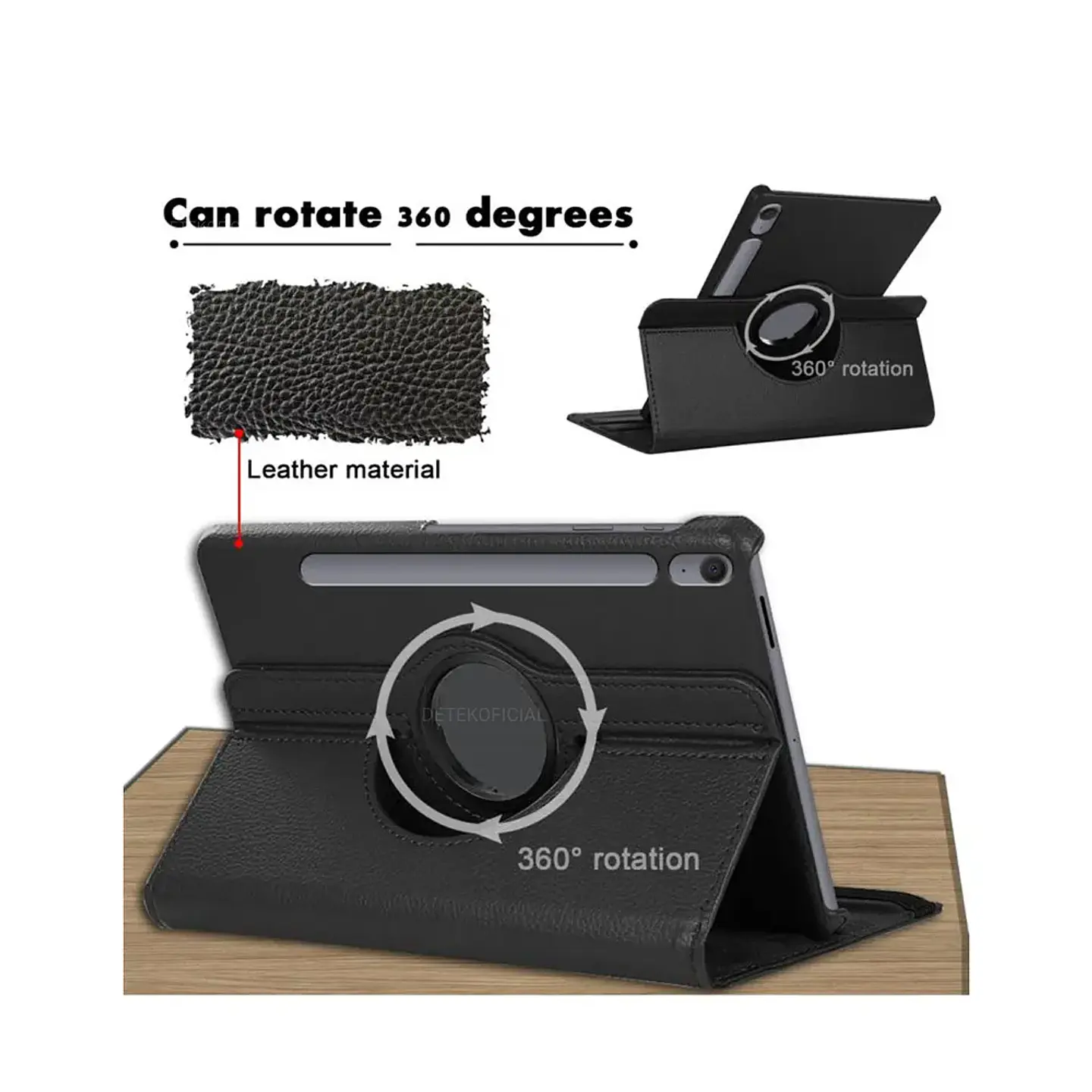Funda 360 Giratoria Para Samsung Galaxy Tab S10 Lite 10.9