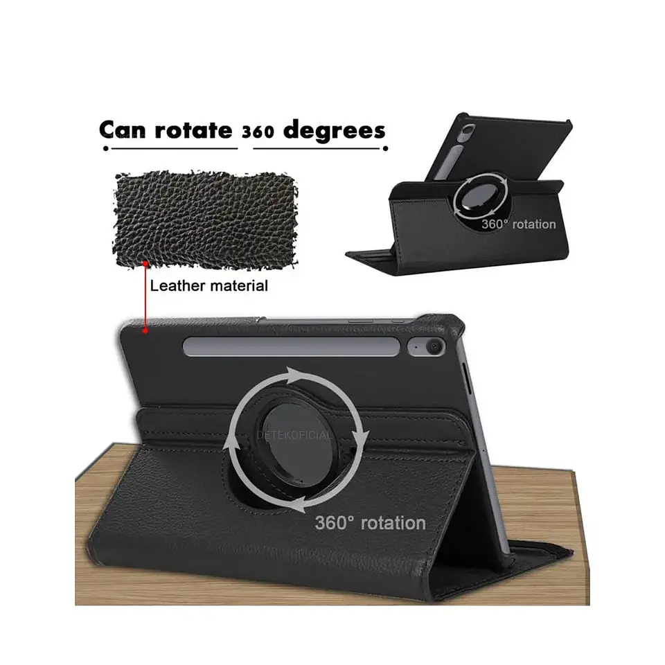 Funda 360 Giratoria Para Samsung Galaxy Tab S10 Lite 10.9