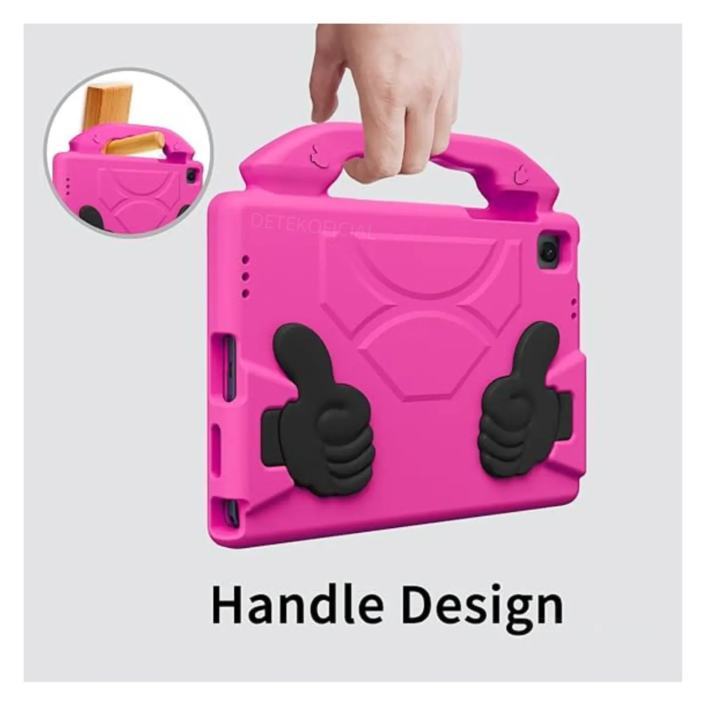 Carcasa Infantil Anti Golpe Goma Eva Para Samsung Tab A11+ Plus 2025  4
