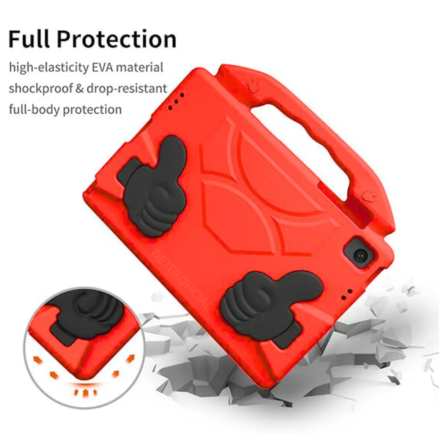 Carcasa Infantil Anti Golpe Goma Eva Para Samsung Tab A11+ Plus 2025  19