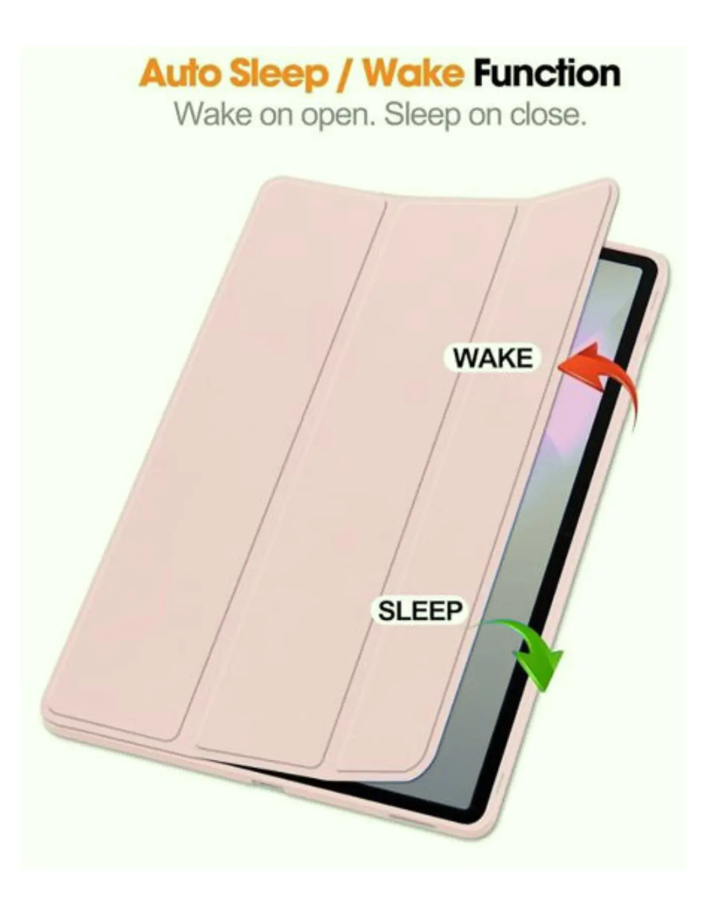 Funda Smart Cover Para Tablet Samsung S10 Fe+ plus de 13.1