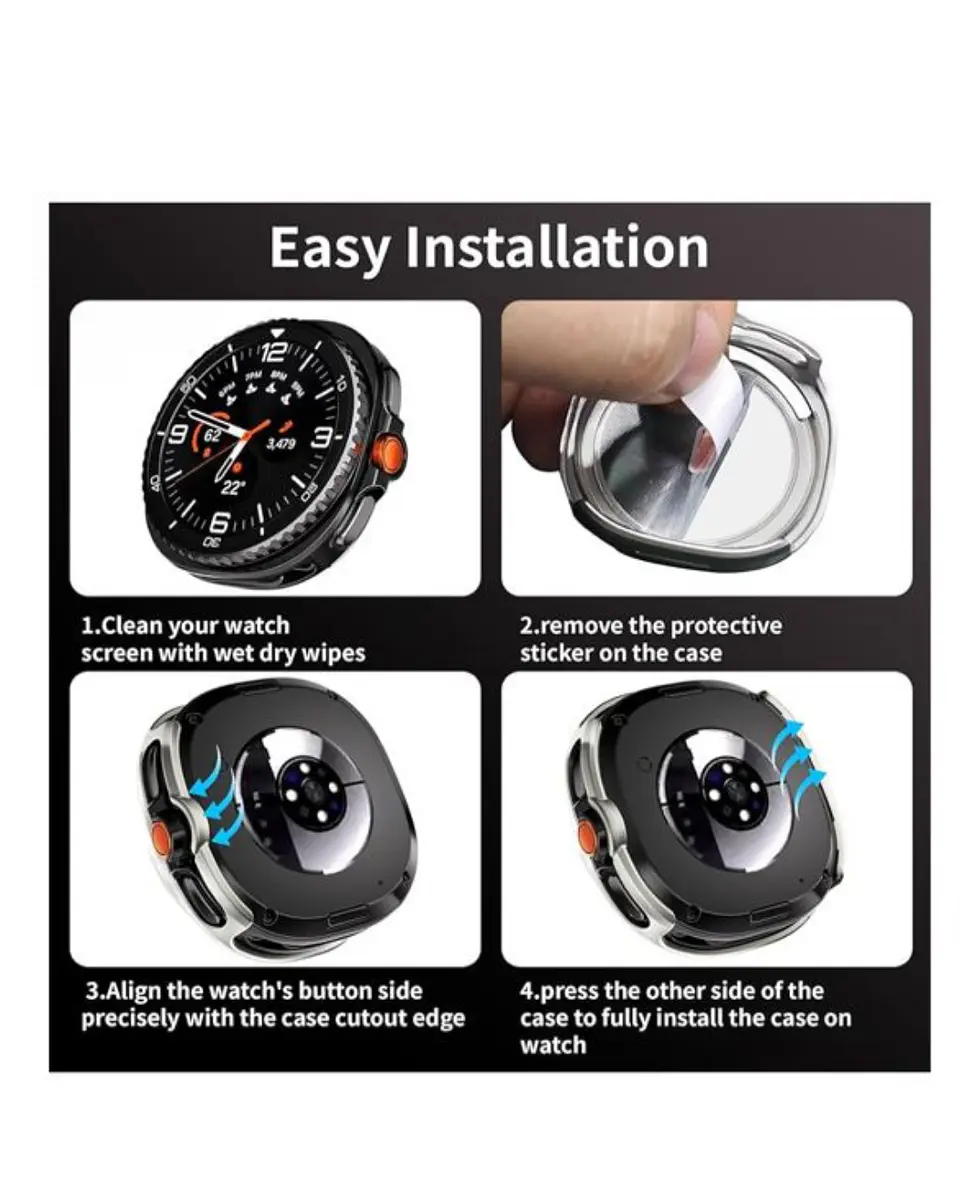 Carcasa Protectora Para Galaxy Watch 8 40mm 4