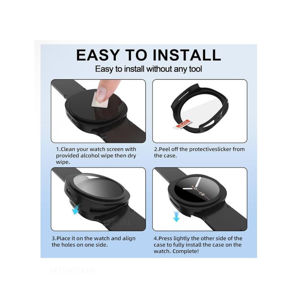 Carcasa Protectora Para Galaxy Watch 8 40mm