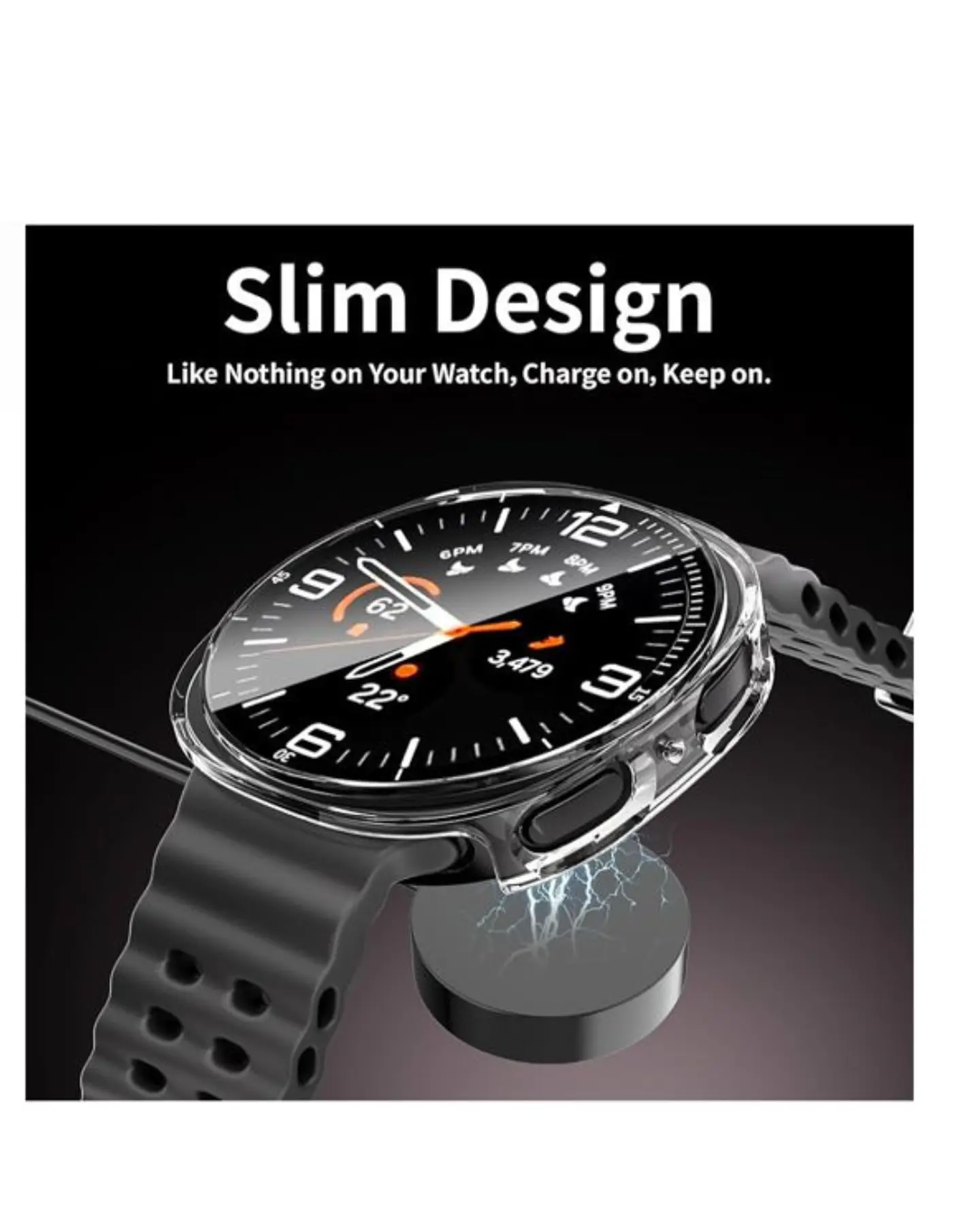 Carcasa Protectora Para Galaxy Watch 8 44mm 4
