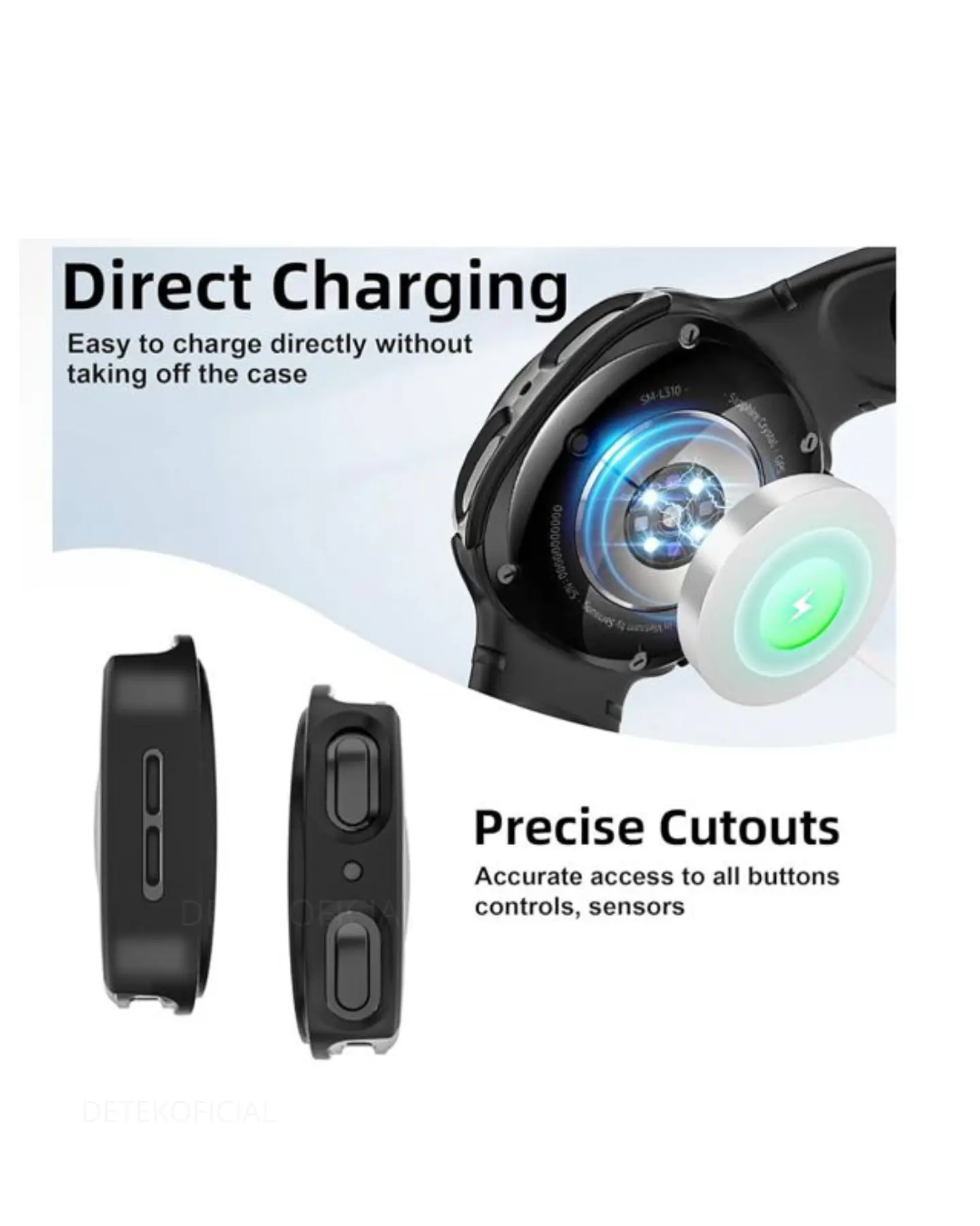 Carcasa Protectora Para Galaxy Watch 8 44mm 11