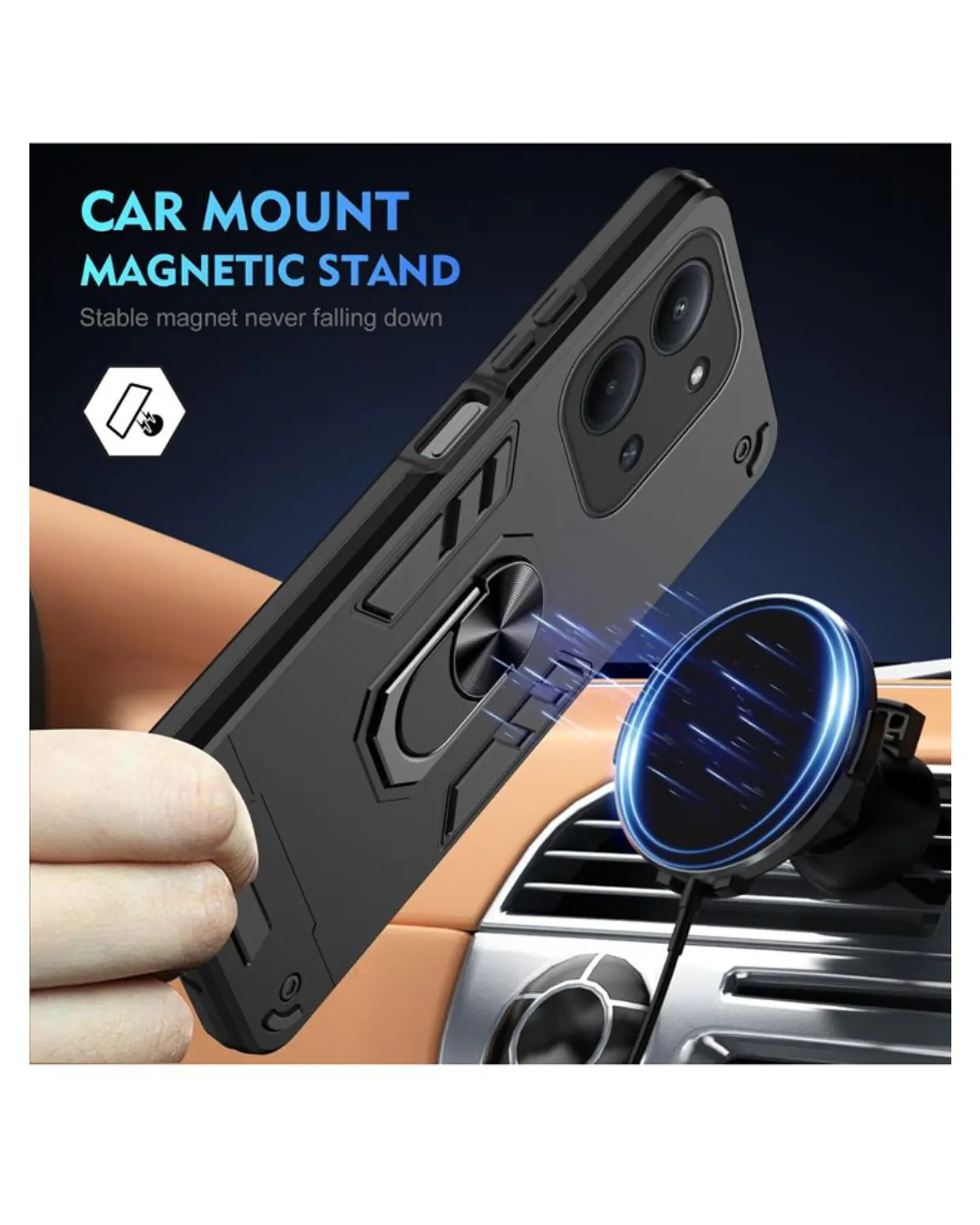 Carcasa Armor Antishock Para Xiaomi Redmi 15C 5G 5