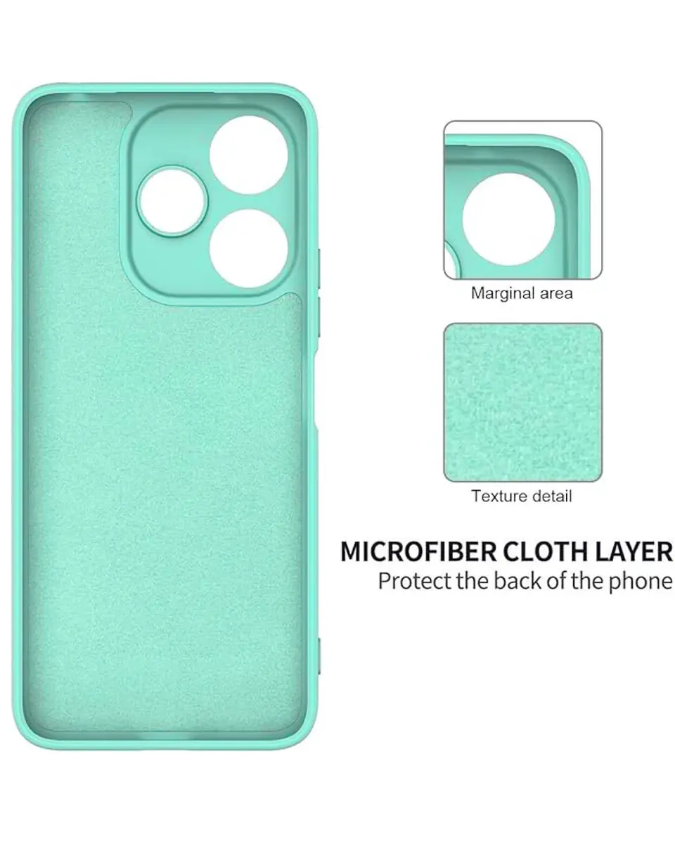 Carcasa Silicona Color Para Xiaomi Redmi 13X 4g 6