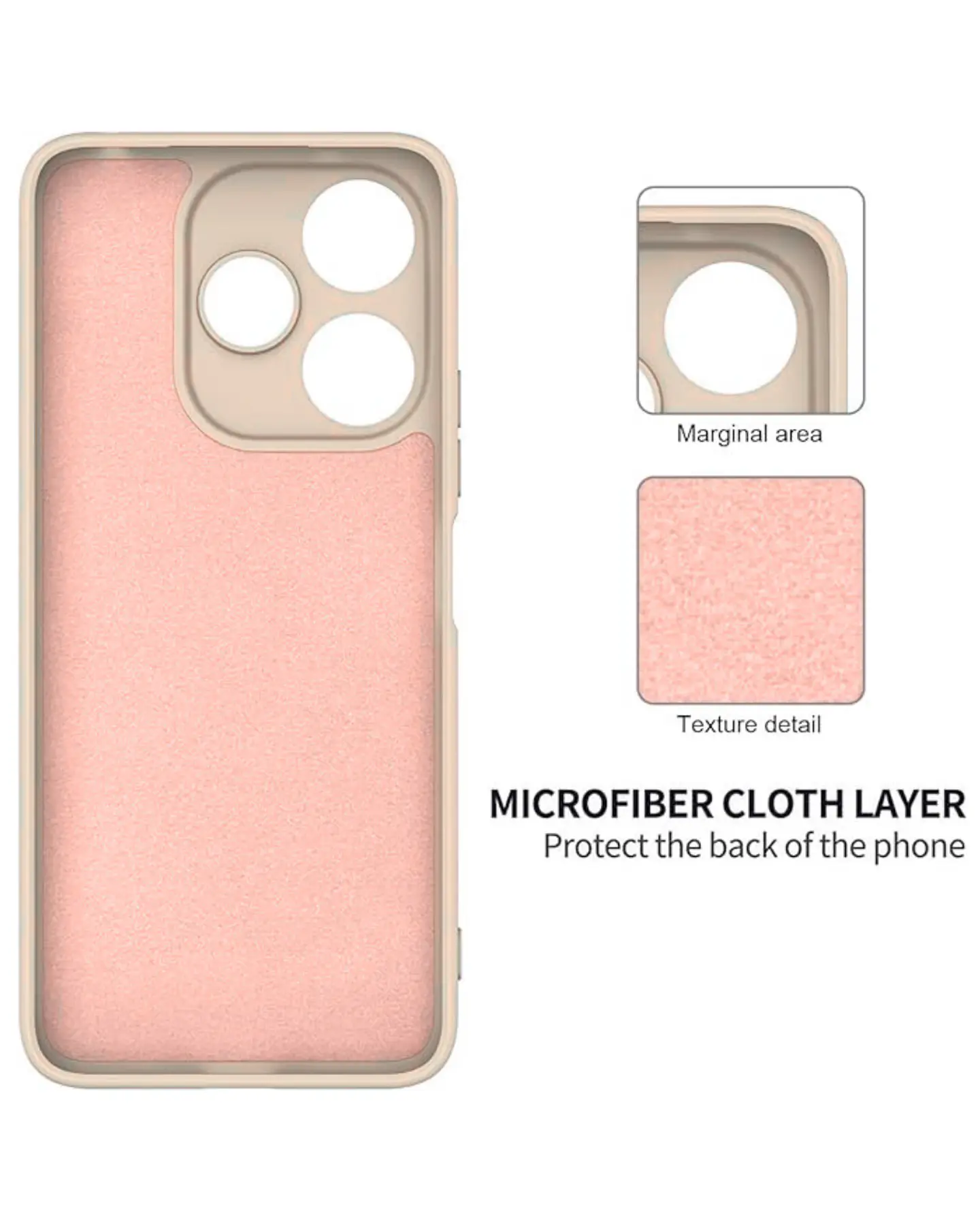 Carcasa Silicona Color Para Xiaomi Redmi 13X 4g 25