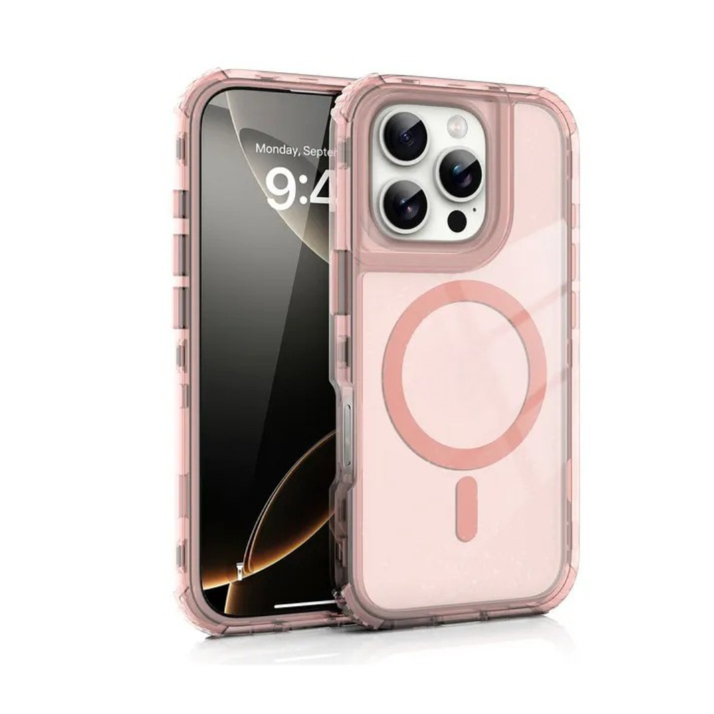 Carcasa KBOD Triple Protección Magnética para iPhone 16 Pro Max