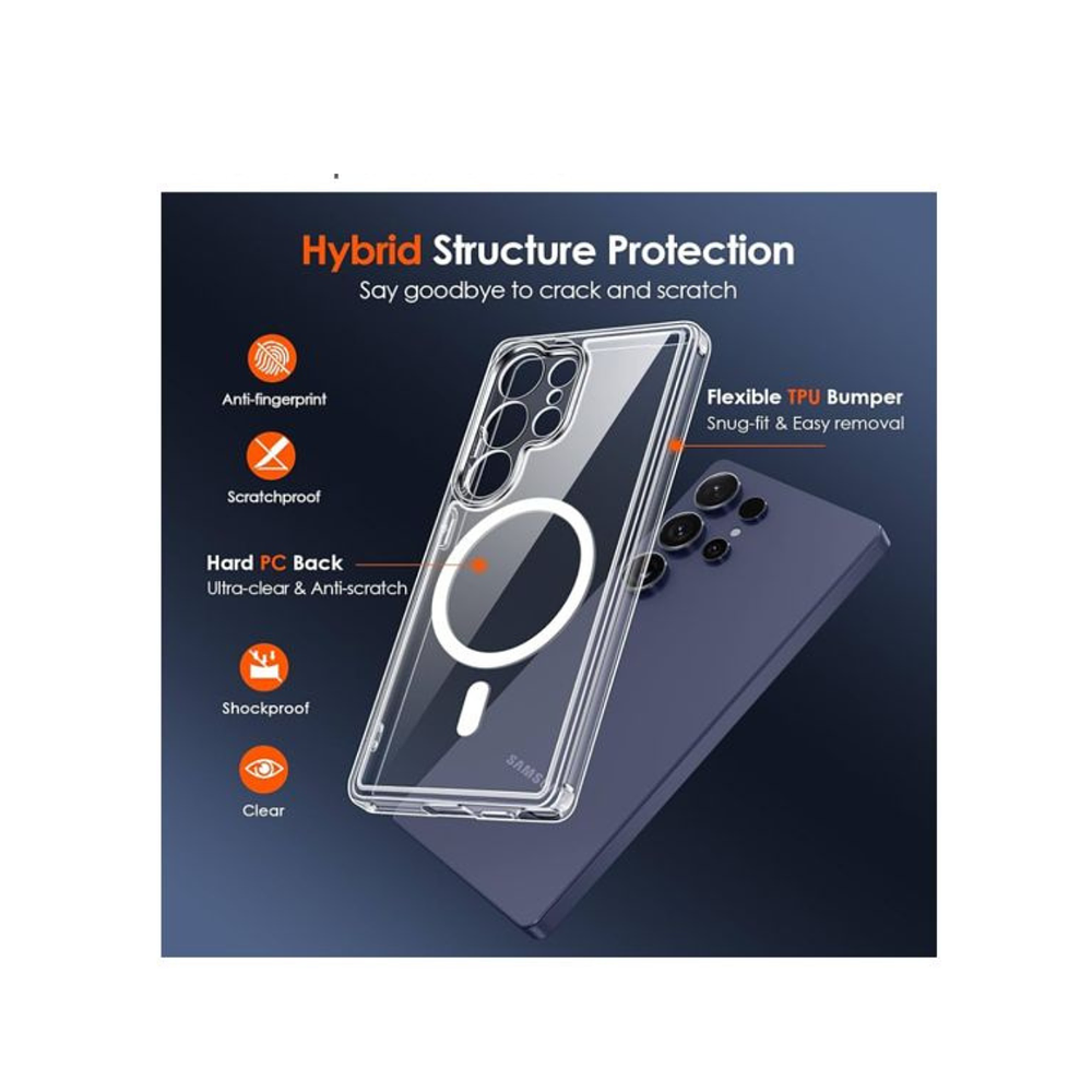 Carcasa Magnética Magsafe Para Samsung S25 Ultra