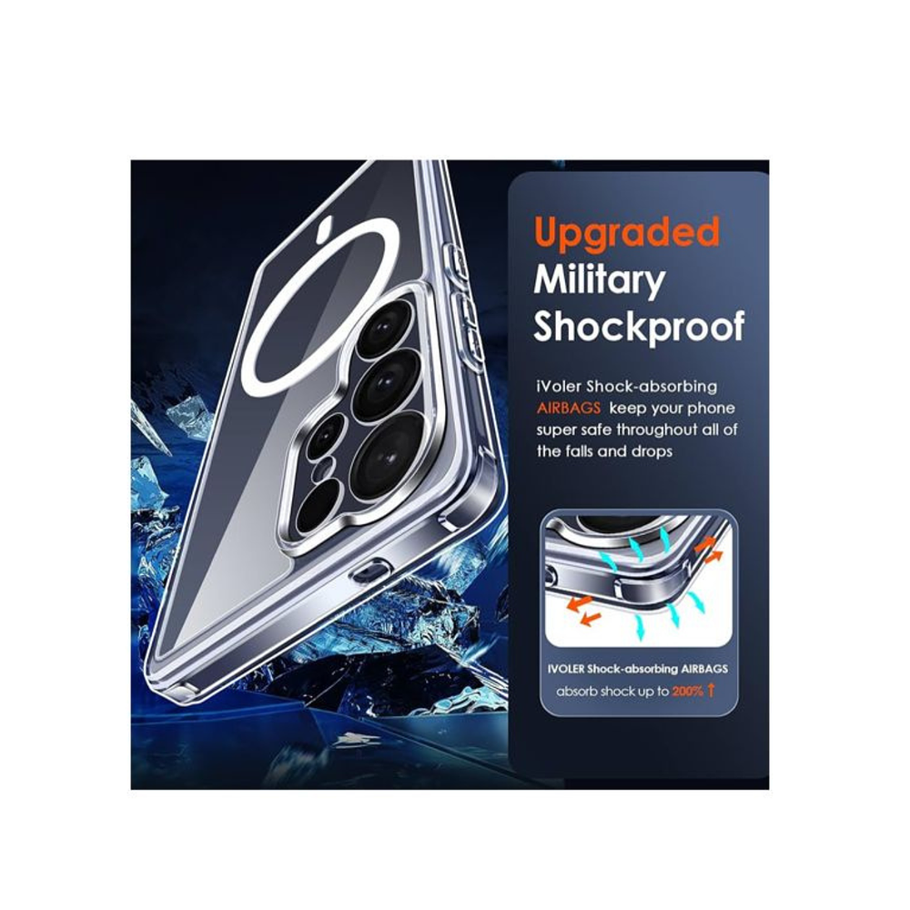 Carcasa Magnética Magsafe Para Samsung S25 Ultra