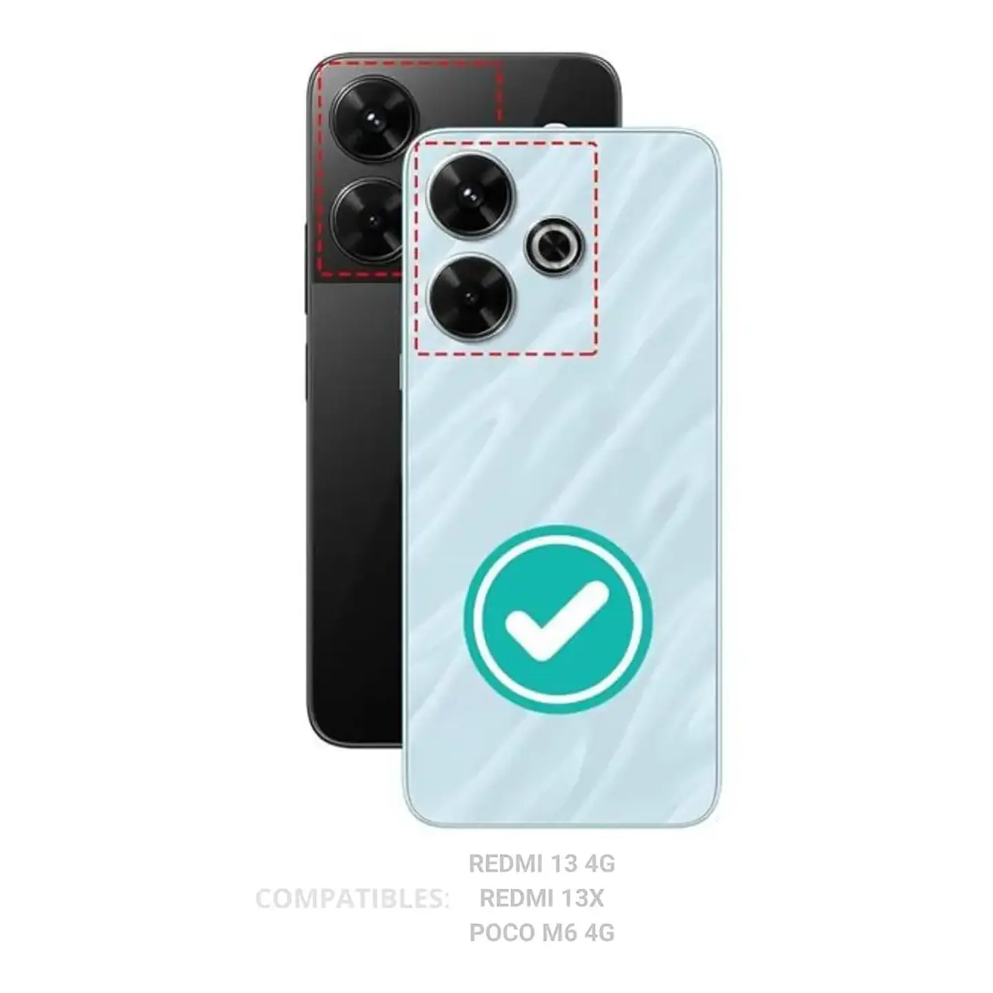 Carcasa Silicona Color Para Xiaomi POCO M6 4G 2