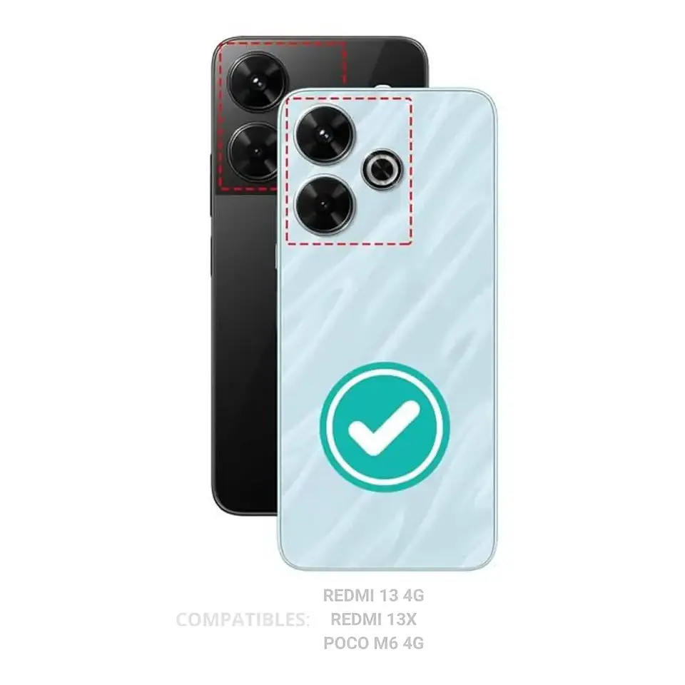 Carcasa Silicona Color Para Xiaomi POCO M6 4G 2